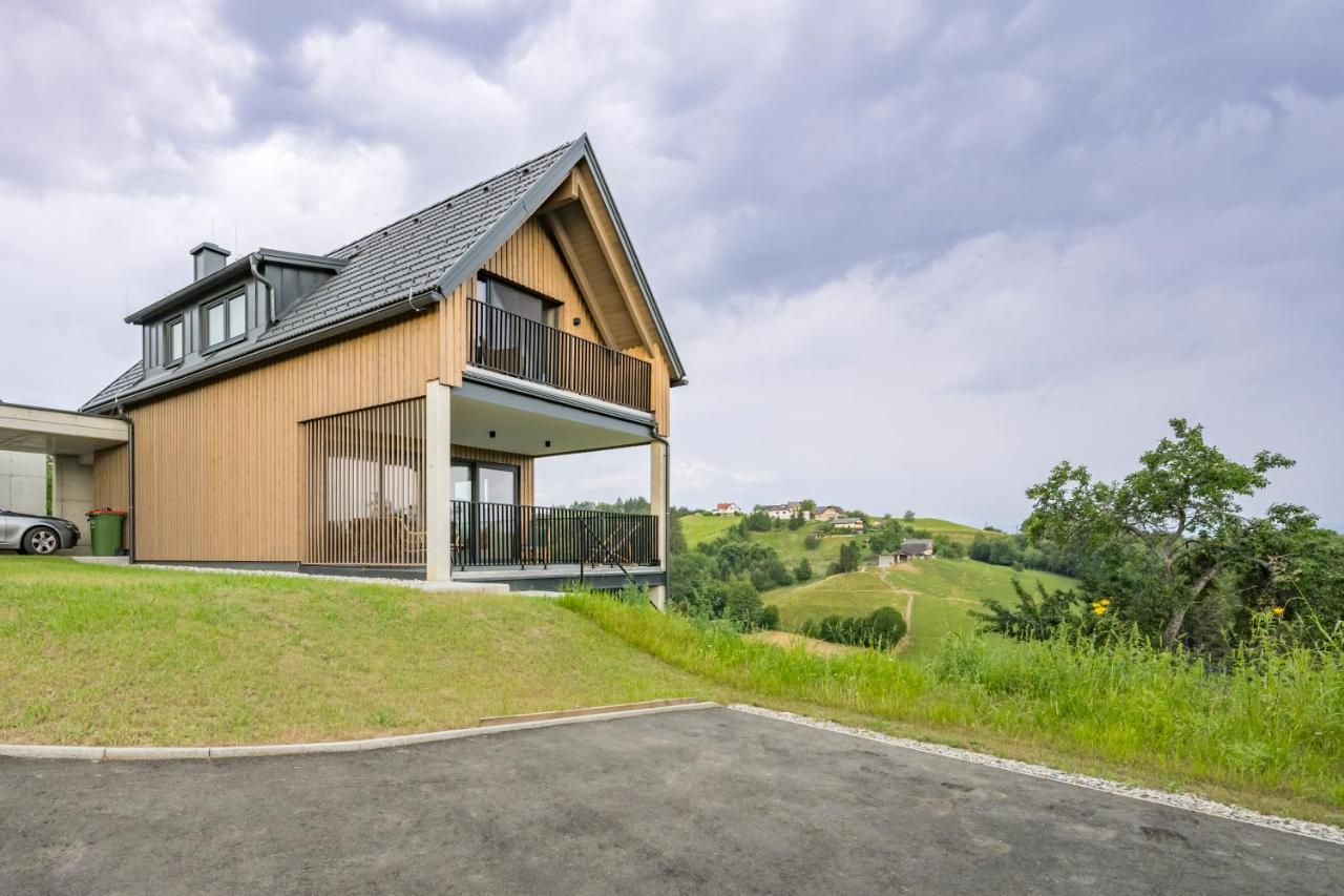 Weinzeit Chalets กัมลิทซ์ ภายนอก รูปภาพ